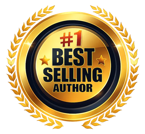 #1 Best Selling Author badge